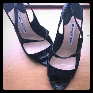 Manolo Blahnik slingback sandals